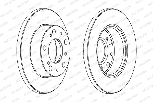 Brake Disc (DDF063)