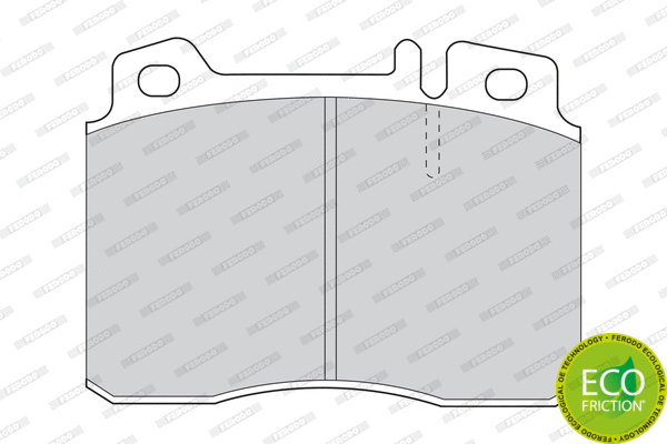 Brake Pad Set, disc brake (FDB1037)