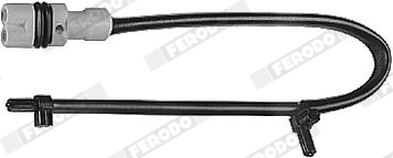 Warning Contact, brake pad wear