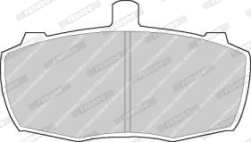 Brake Pad Set, disc brake (FVR690)