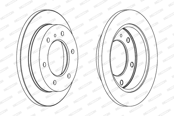 Brake Disc (DDF780)
