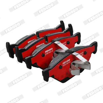 Brake Pad Set, disc brake (FDB1807-S)