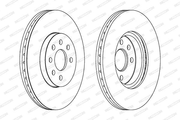 Brake Disc (DDF1236)
