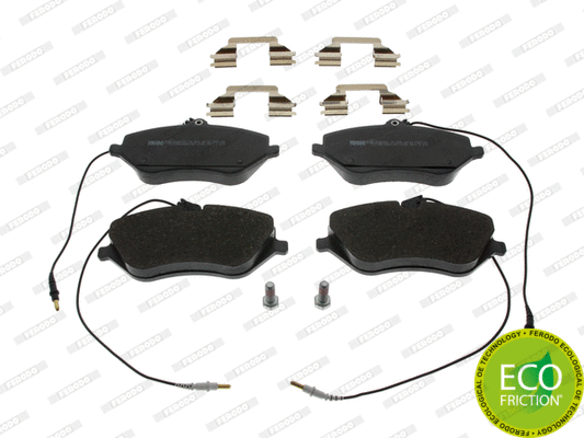Brake Pad Set, disc brake (FDB1726)