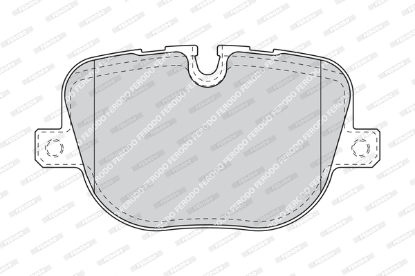 Brake Pad Set, disc brake (FDB4106)
