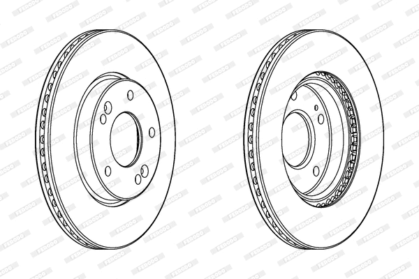 Brake Disc (DDF2187C)