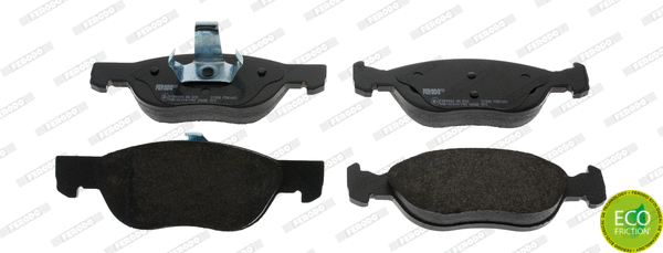 Brake Pad Set, disc brake (FDB1651)