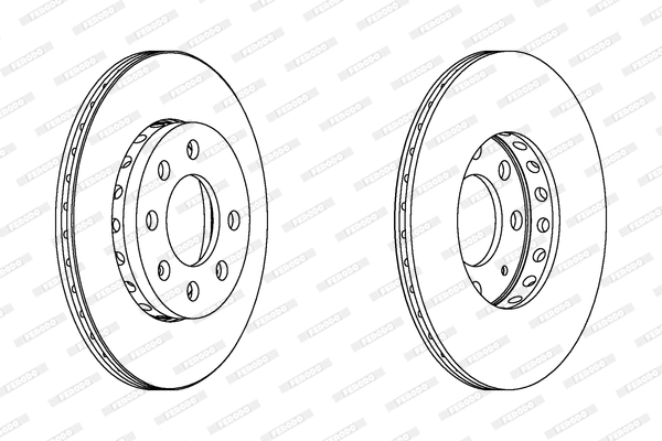 Brake Disc (DDF1161)