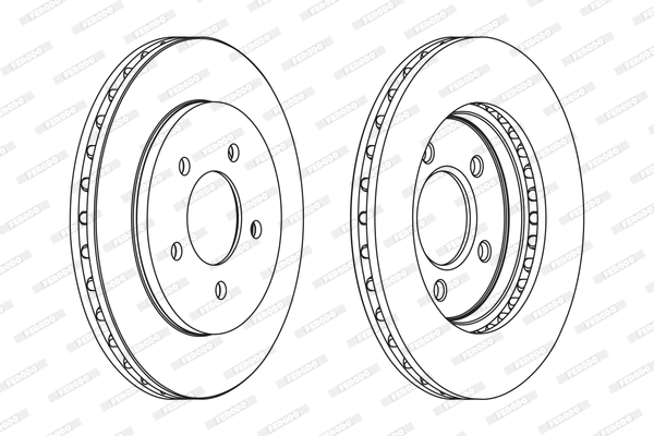 Brake Disc (DDF1058)