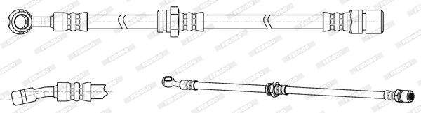 Brake Hose (FHY3112)