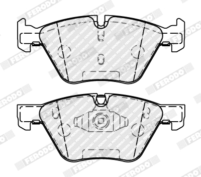 Brake Pad Set, disc brake (FDB5178)