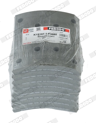 Brake Lining Kit, drum brake