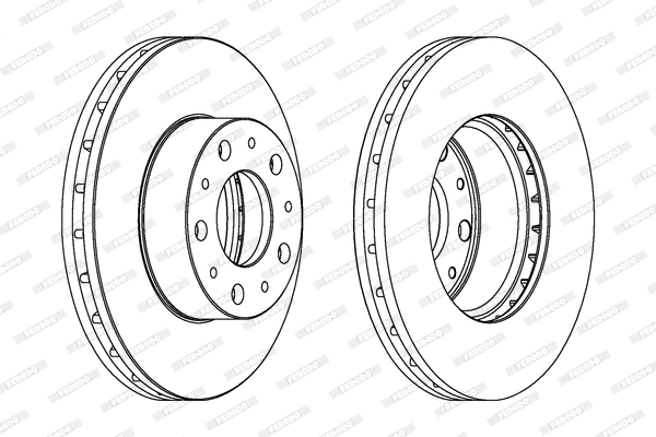 Brake Disc (DDF1800)