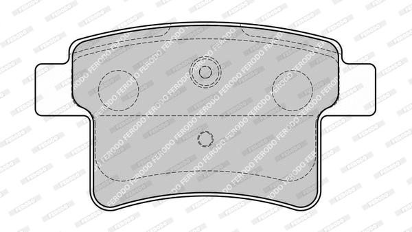 Brake Pad Set, disc brake (FDB4471-D)