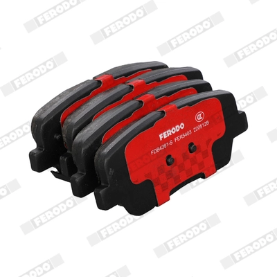 Brake Pad Set, disc brake (FDB4391-S)