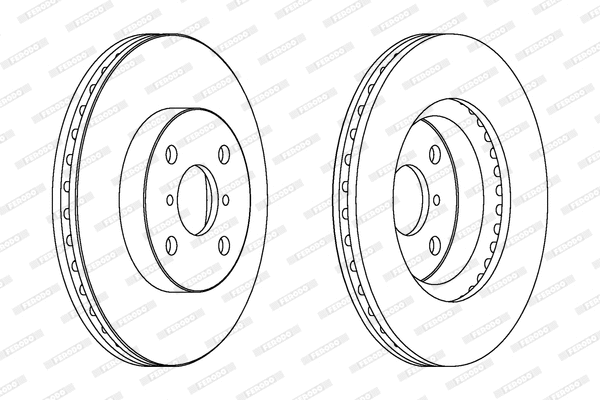 Brake Disc (DDF1587)