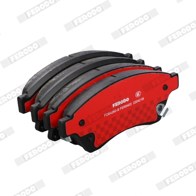 Brake Pad Set, disc brake (FDB4262-S)