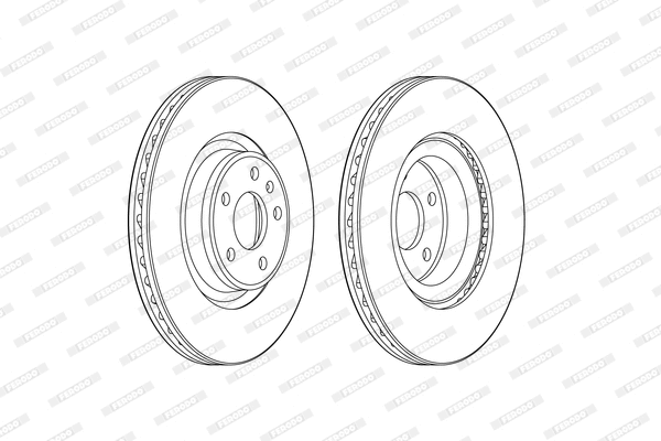 Brake Disc (DDF2597C-1)