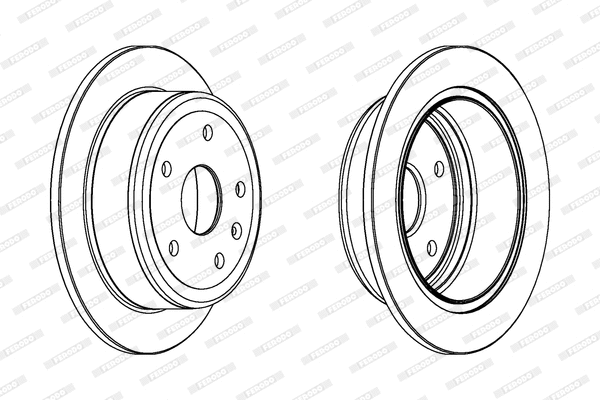 Brake Disc (DDF1188)