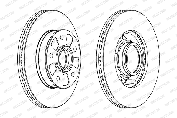 Brake Disc (DDF652)