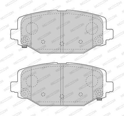 Brake Pad Set, disc brake (FDB4778-D)