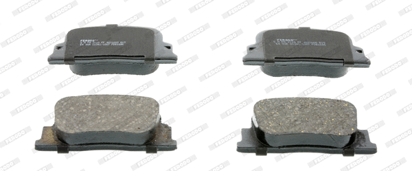 Brake Pad Set, disc brake (FDB1686)