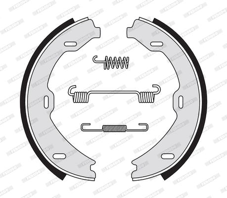 Brake Shoe Set (FSB4307)