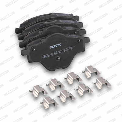 Brake Pad Set, disc brake (FDB4766-D)