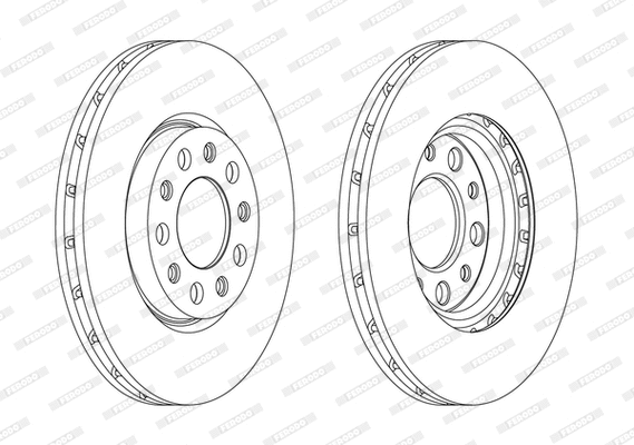 Brake Disc (DDF1956C)