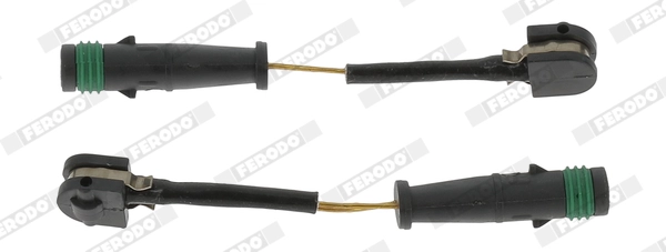 Warning Contact, brake pad wear