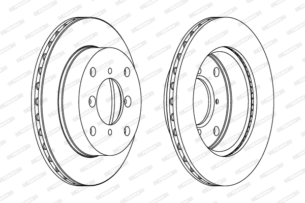 Brake Disc (DDF623)