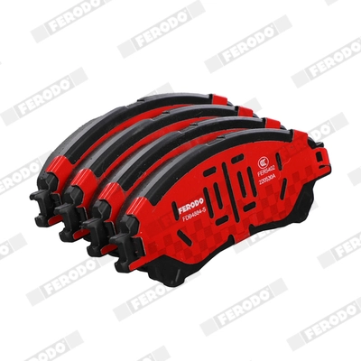 Brake Pad Set, disc brake (FDB4884-S)
