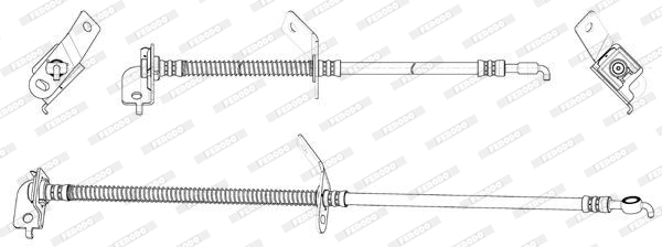Brake Hose (FHY2705)