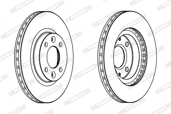 Brake Disc (DDF2327)