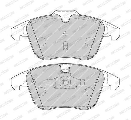 Brake Pad Set, disc brake (FDB1897-D)