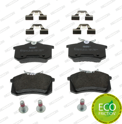 Brake Pad Set, disc brake (FDB4260)