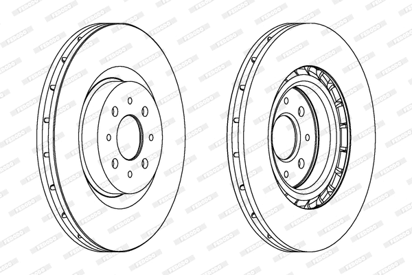 Brake Disc (DDF1742)