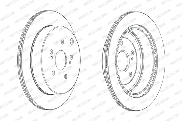 Brake Disc (DDF2072C)