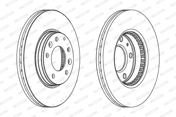 Brake Disc (DDF1210)