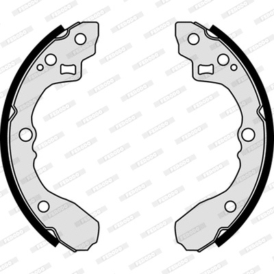Brake Shoe Set (FSB612)