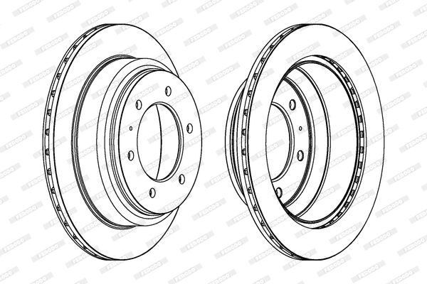 Brake Disc (DDF695)