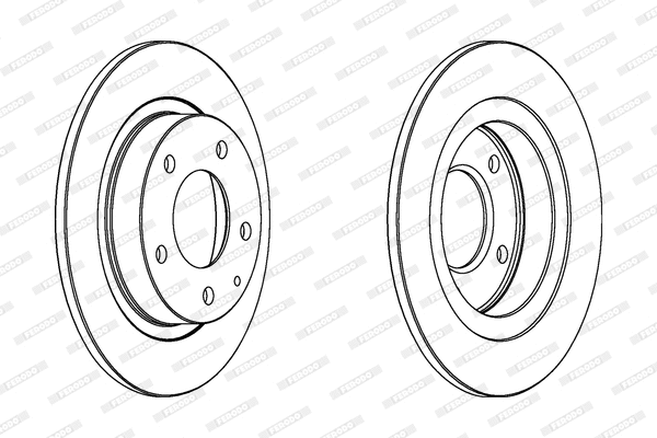 Brake Disc (DDF524)