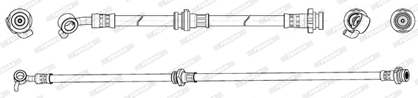 Brake Hose (FHY3301)
