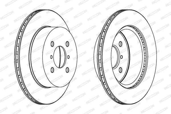 Brake Disc (DDF1287)