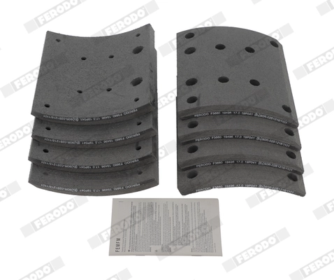Brake Lining Kit, drum brake