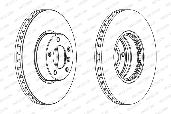 Brake Disc (DDF1202C-1)