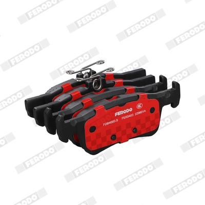 Brake Pad Set, disc brake (FDB4695-S)