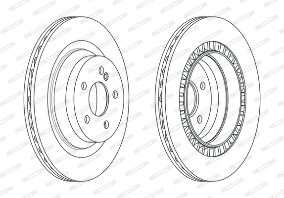 Brake Disc (DDF2611C)