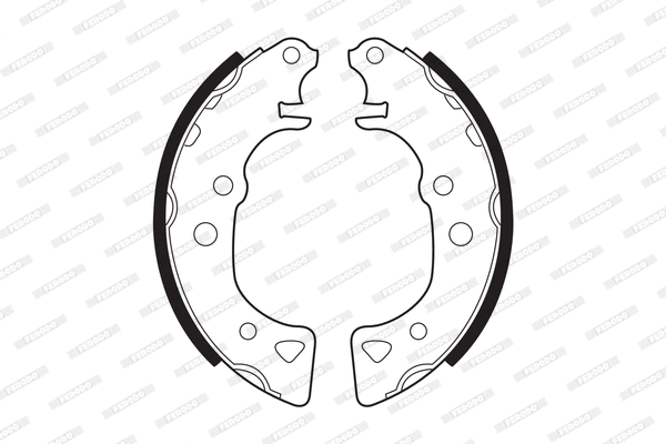 Brake Shoe Set (FSB232)