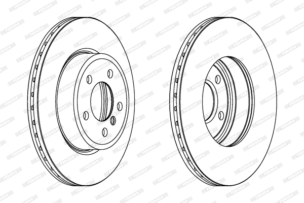 Brake Disc (DDF1271)